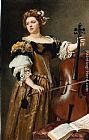 Gustave Jean Jacquet The Cello painting